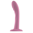 Passion Play Liquid Silicone Textured Dildo - Pink